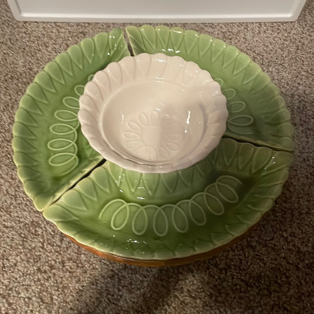 Calif Pottery Midcentury Modern Lazy Susan